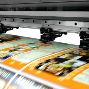 Large printer format inkjet working